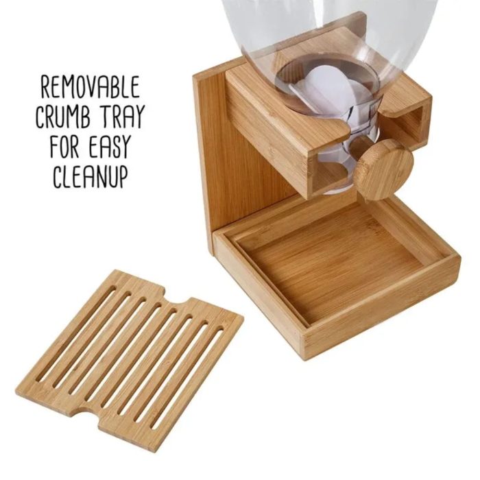 Bamboo Cereal Dispenser - Image 1